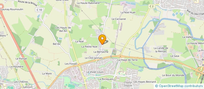 localisation de l'entreprise SCI MAJULEN  SAINT-GREGOIRE