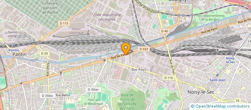 localisation de l'entreprise SCI MAJULO à ROMAINVILLE
