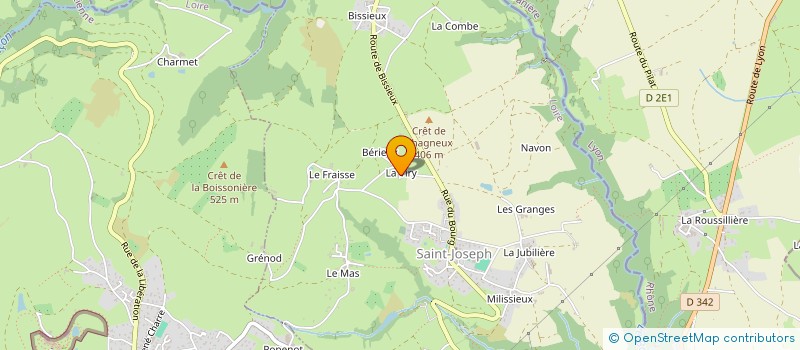 localisation de l'entreprise SCI MAJUMA  SAINT-JOSEPH