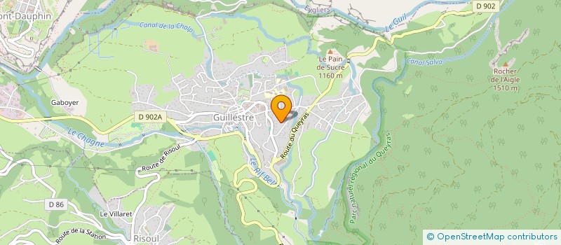 localisation de l'entreprise SCI MAJUMA  GUILLESTRE