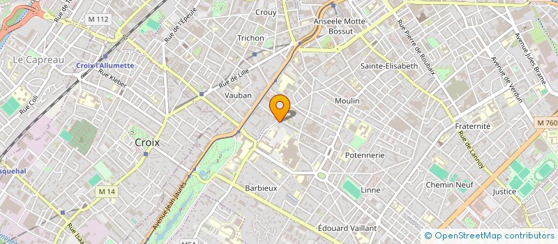 localisation de l'entreprise SCI MAJUMATAL  ROUBAIX