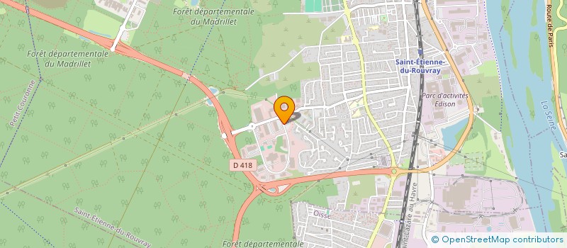 localisation de l'entreprise SCI MAJUMIN  SAINT-ETIENNE-DU-ROUVRAY