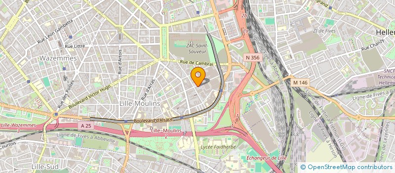 localisation de l'entreprise SCI MAJUNGA à LILLE