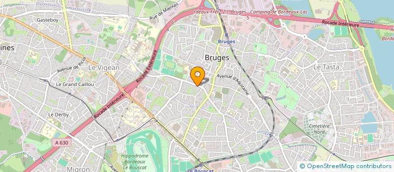 localisation de l'entreprise SCI MAJUNGA  BRUGES