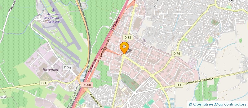 localisation de l'entreprise SCI MAJURE à PERPIGNAN