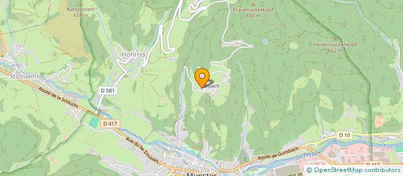 localisation de l'entreprise SCI MAJUSTYLE  MUNSTER