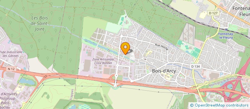 localisation de l'entreprise SCI MAJUTHO  BOIS-D'ARCY