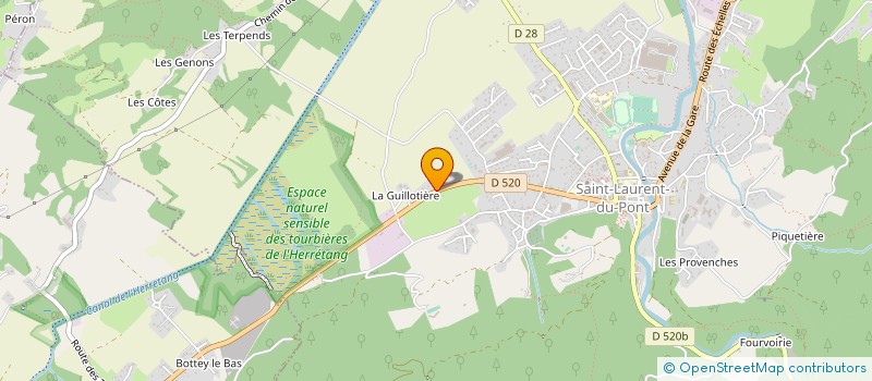 localisation de l'entreprise SCI MAJVEMSY  SAINT-LAURENT-DU-PONT