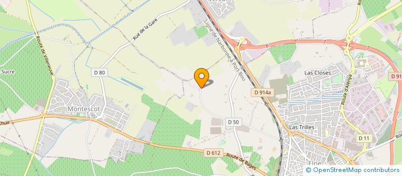 localisation de l'entreprise SCI MAJY  ELNE