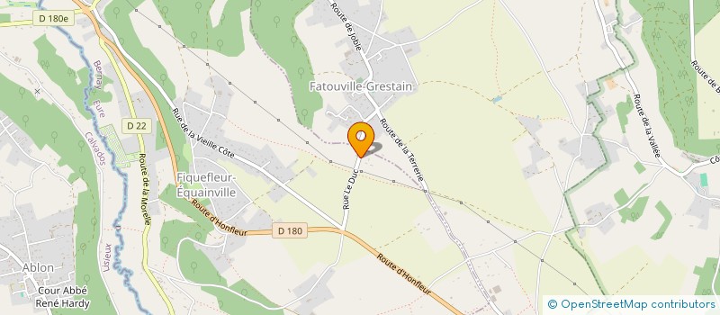 localisation de l'entreprise SCI MAJY  FIQUEFLEUR-EQUAINVILLE