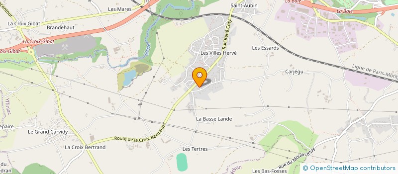 localisation de l'entreprise SCI MAJYC  YFFINIAC