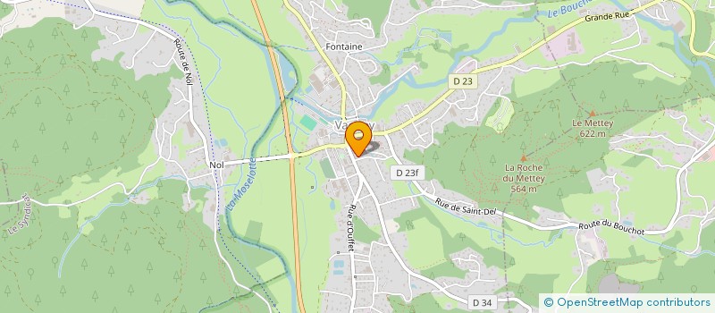 localisation de l'entreprise SCI MAJYKS  VAGNEY