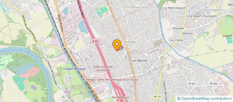 localisation de l'entreprise SCI MAKA-TIBA à AUCAMVILLE