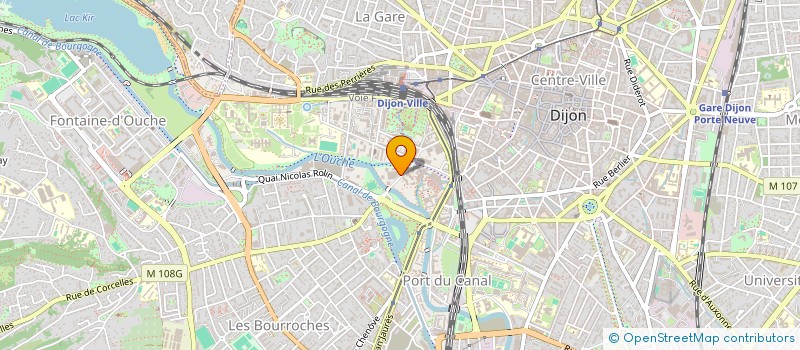 localisation de l'entreprise SCI MAKABEN à DIJON