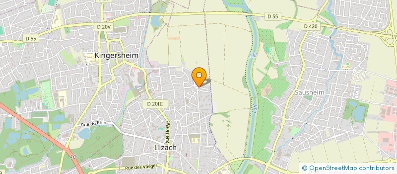 localisation de l'entreprise SCI MAKAFAMILY  ILLZACH