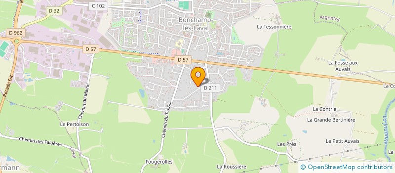 localisation de l'entreprise SCI MAKAMI  BONCHAMP-LES-LAVAL