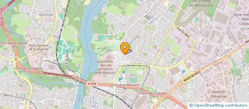 localisation de l'entreprise SCI MAKANOTHE à NANTES