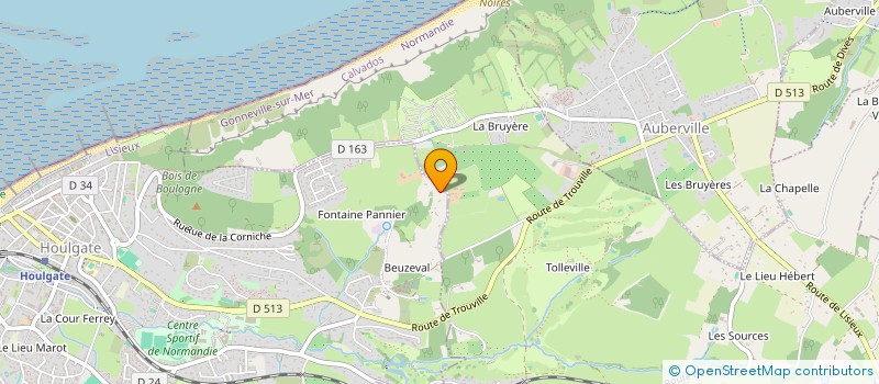 localisation de l'entreprise SCI MAKAZI  HOULGATE