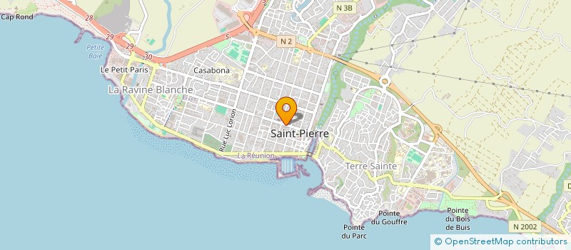 localisation de l'entreprise SCI MAKBOULE à SAINT-PIERRE