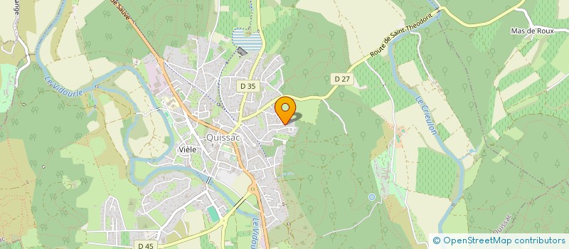 localisation de l'entreprise SCI MAKE  QUISSAC