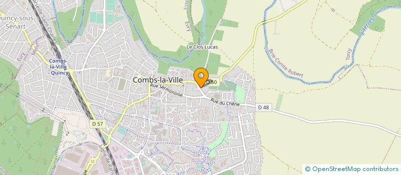 localisation de l'entreprise SCI MAKELA  COMBS-LA-VILLE