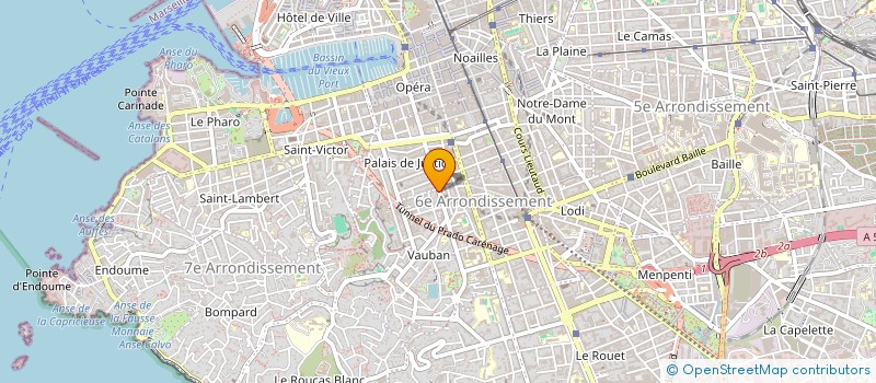 localisation de l'entreprise SCI MAKESSE à MARSEILLE