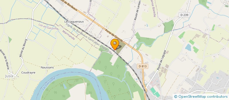 localisation de l'entreprise SCI MAKIEM  SAINTE-BAZEILLE