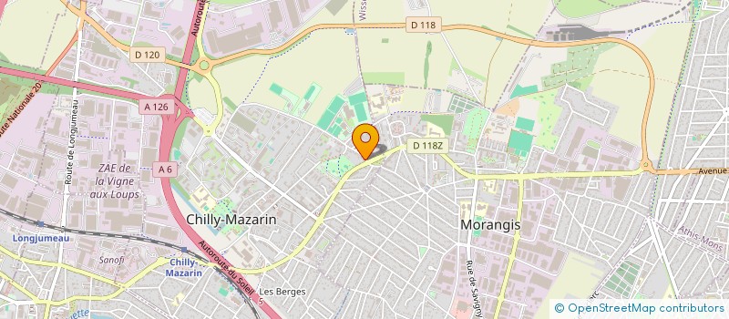 localisation de l'entreprise SCI MAKIL à CHILLY-MAZARIN