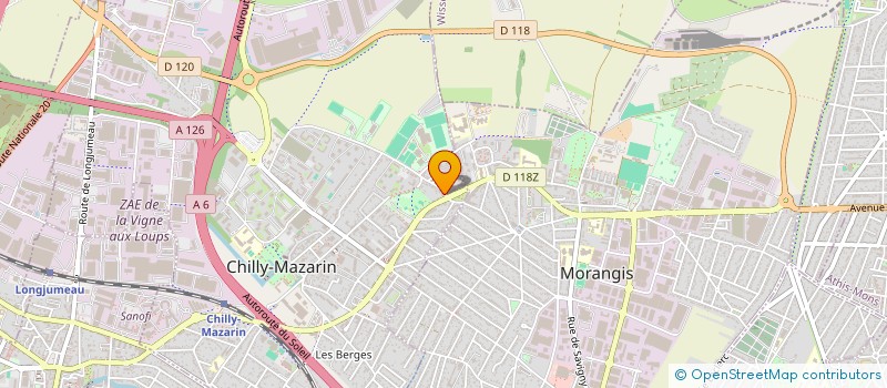 localisation de l'entreprise SCI MAKIL PINTO  CHILLY-MAZARIN