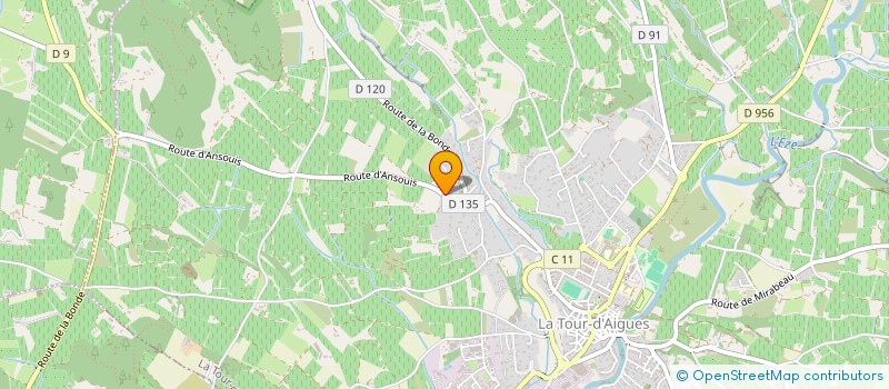 localisation de l'entreprise SCI MAKILA  LA TOUR-D'AIGUES