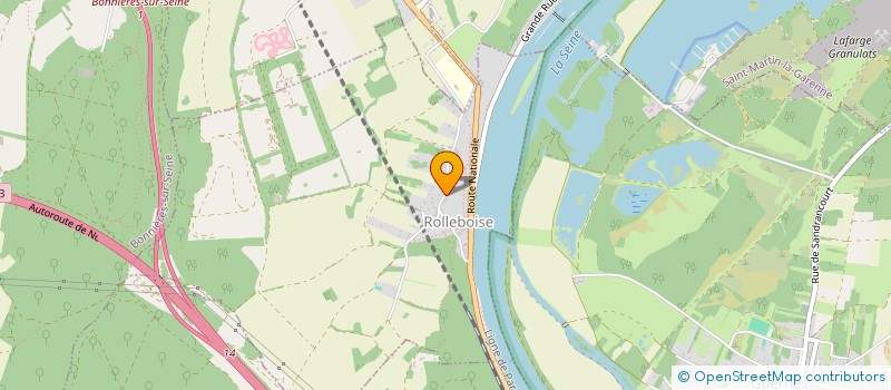 localisation de l'entreprise SCI MAKISSAR  ROLLEBOISE