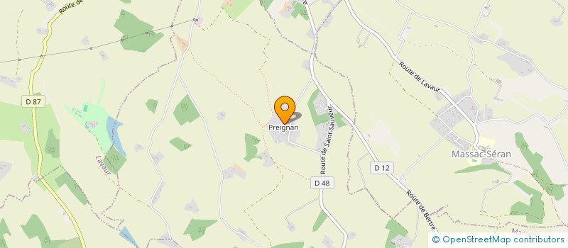 localisation de l'entreprise SCI MAKOUN  MARZENS