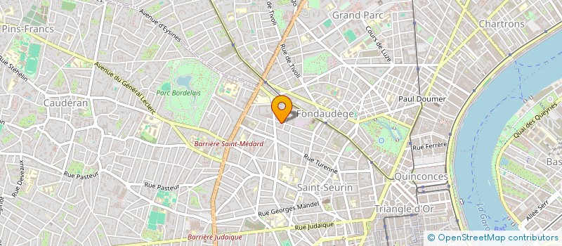 localisation de l'entreprise SCI MAL  BORDEAUX