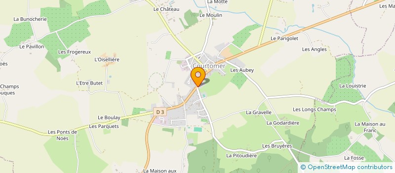 localisation de l'entreprise SCI MALA à COURTOMER