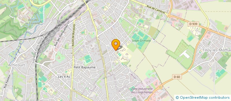 localisation de l'entreprise SCI MALA INVEST à ARRAS