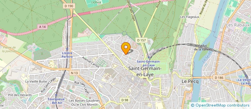 localisation de l'entreprise SCI MALABARD  SAINT-GERMAIN-EN-LAYE