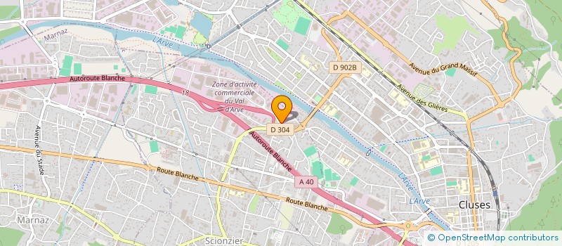 localisation de l'entreprise SCI MALACRINO ET FILS à SCIONZIER