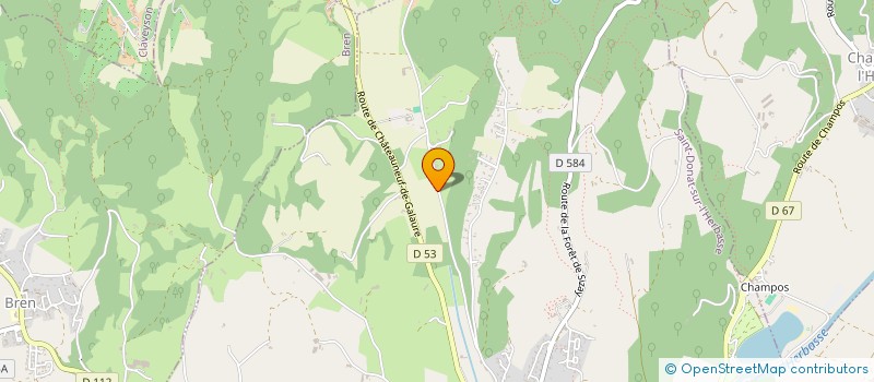 localisation de l'entreprise SCI MALAGROIN  SAINT-DONAT-SUR-L HERBASSE