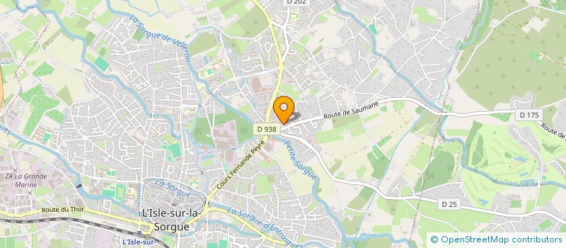 localisation de l'entreprise SCI MALAKOFF  L ISLE SUR LA SORGUE