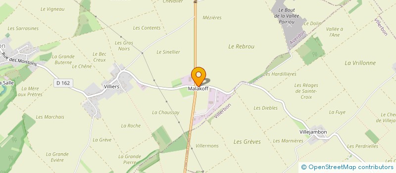 localisation de l'entreprise SCI MALAKOFF  AVERDON