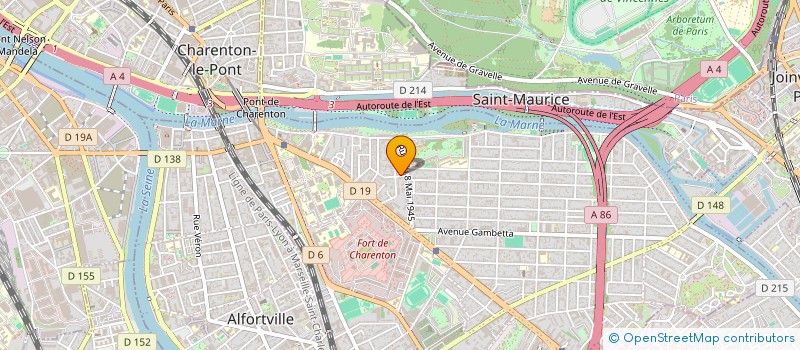 localisation de l'entreprise SCI MALAKOFF- DOLLET à MAISONS-ALFORT