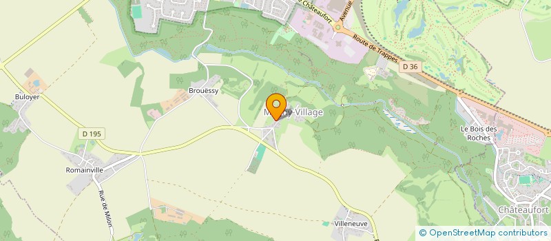 localisation de l'entreprise SCI MALAKOFF JOUVENCE  MAGNY-LES-HAMEAUX