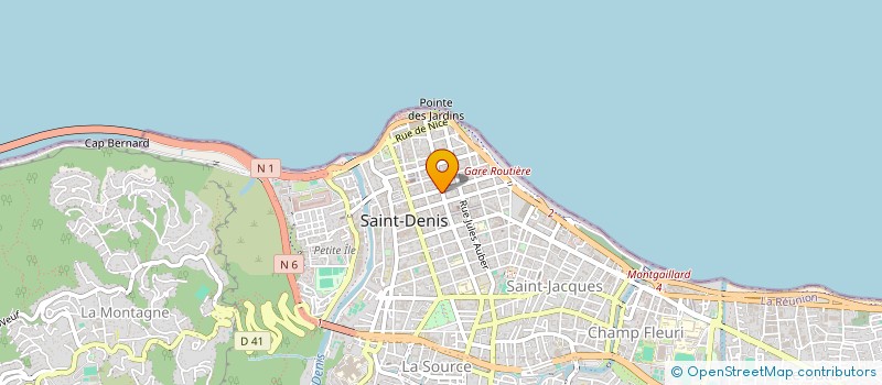 localisation de l'entreprise SCI MALAMA à SAINT-DENIS