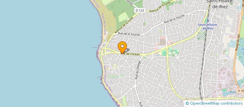 localisation de l'entreprise SCI MALAMA à SAINT-HILAIRE-DE-RIEZ
