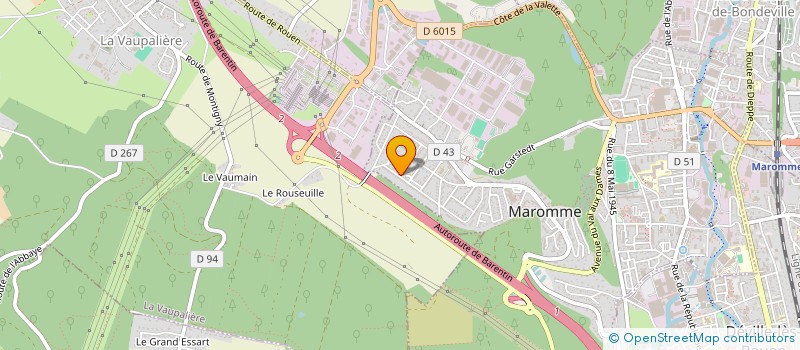 localisation de l'entreprise SCI MALAMUTT  MAROMME