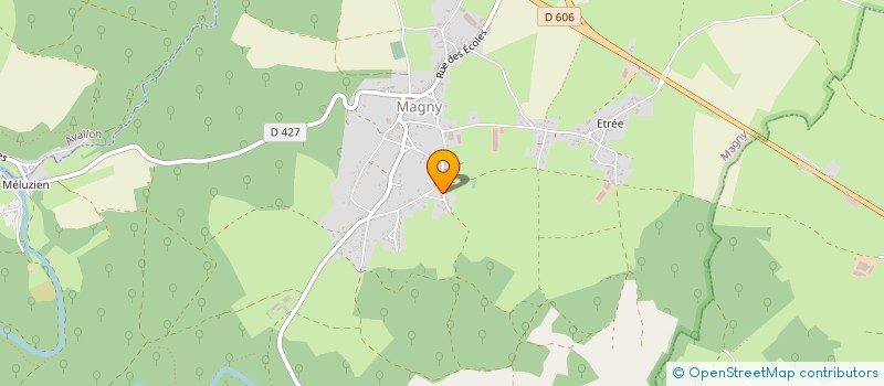 localisation de l'entreprise SCI MALAN  THORY