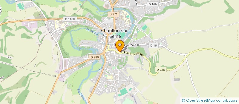 localisation de l'entreprise SCI MALANDRE  CHATILLON-SUR-SEINE