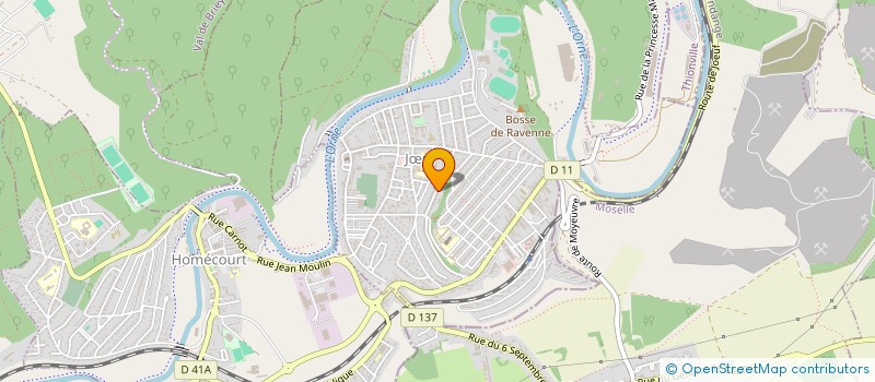 localisation de l'entreprise SCI MALANDRINI  JUF