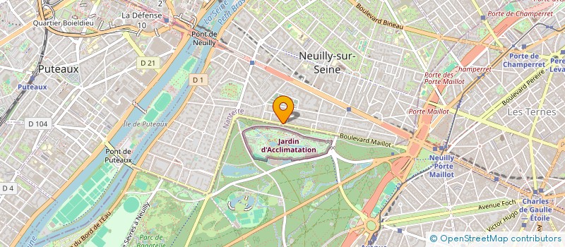 localisation de l'entreprise SCI MALANSO - EDGAR QUINET à NEUILLY-SUR-SEINE