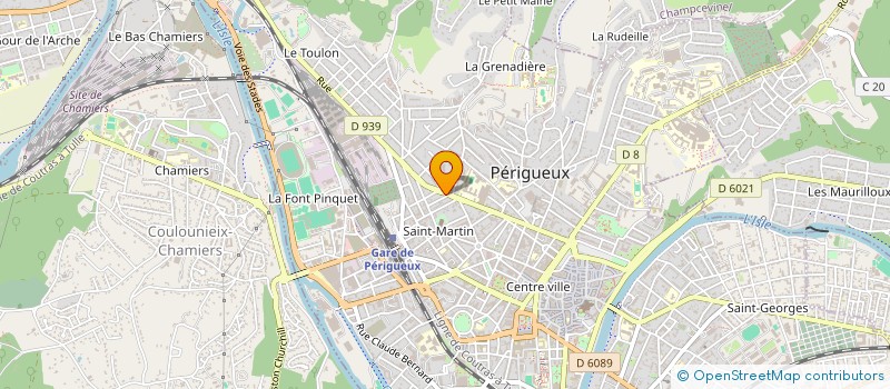 localisation de l'entreprise SCI MALANURE à PERIGUEUX